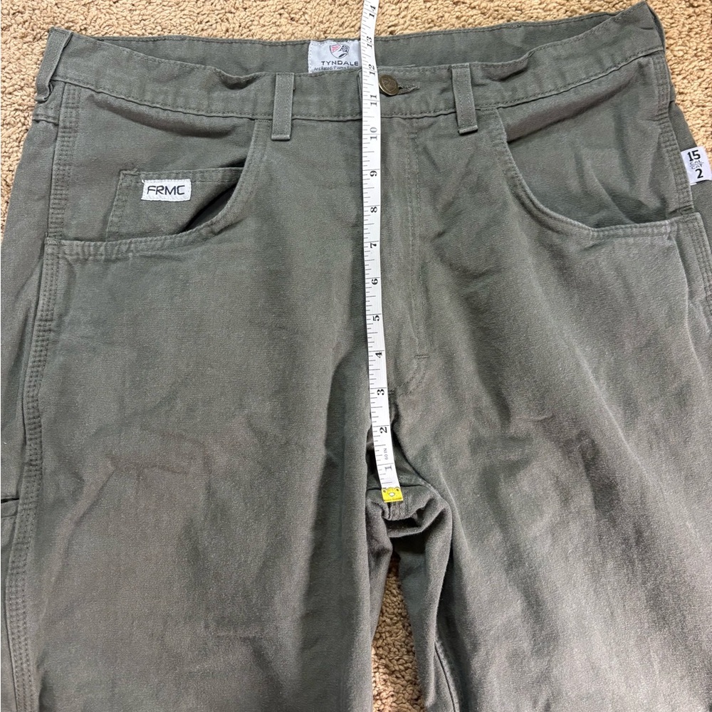 Tyndale Welding Men’s 35x34‎ Green Pants 15 Cal Cat 2 - Picture 8 of 11